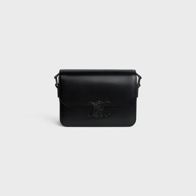 Borsa Teen Triomphe in pelle di vitello lucida Borsa Teen Triomphe in pelle di vitello lucida