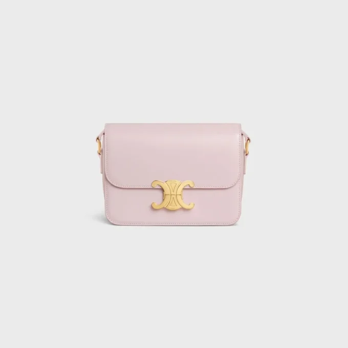 Borsa Teen Triomphe in pelle di vitello lucida Borsa Teen Triomphe in pelle di vitello lucida
