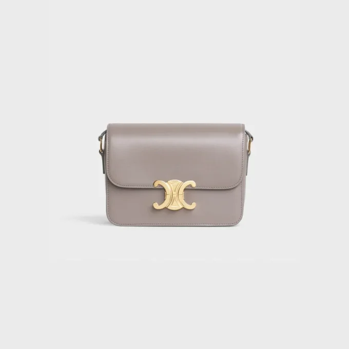 Borsa Teen Triomphe in pelle di vitello lucida Borsa Teen Triomphe in pelle di vitello lucida