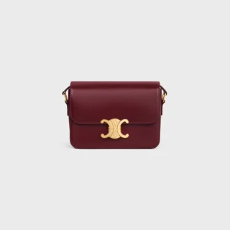Borsa Teen Triomphe in pelle di vitello lucida