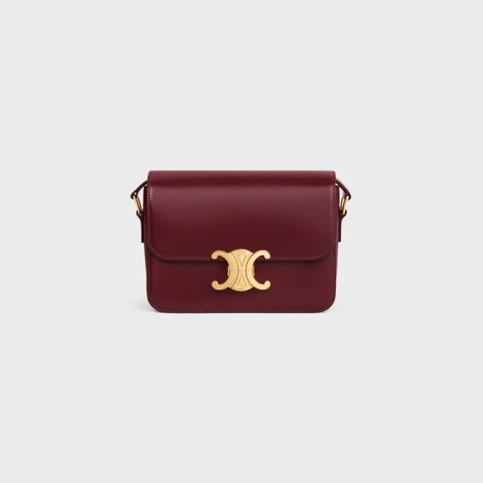 Borsa Teen Triomphe in pelle di vitello lucida Borsa Teen Triomphe in pelle di vitello lucida