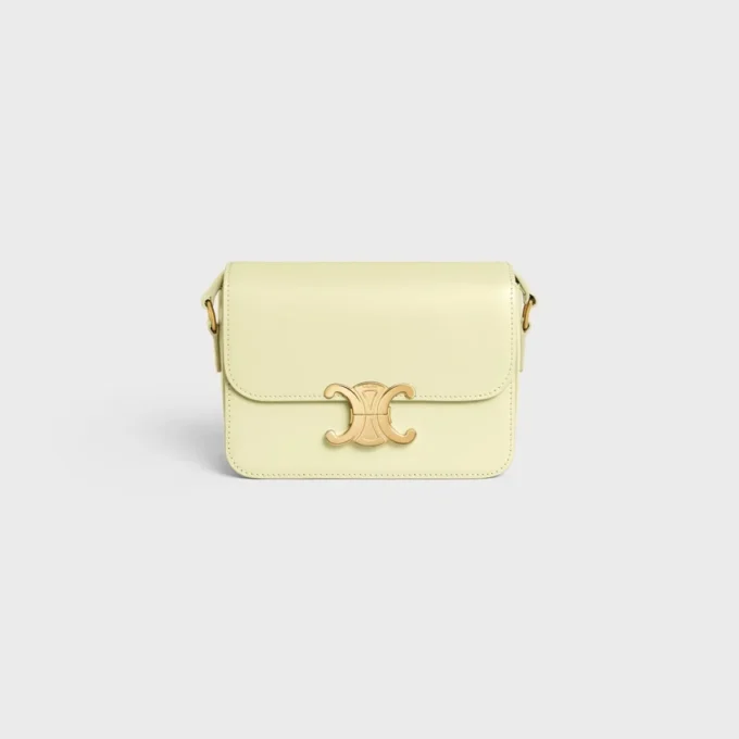 Borsa Teen Triomphe in pelle di vitello lucida Borsa Teen Triomphe in pelle di vitello lucida