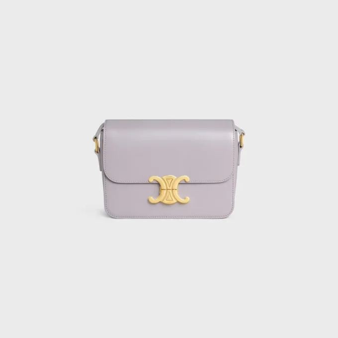 Borsa Teen Triomphe in pelle di vitello lucida