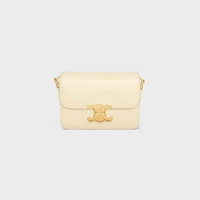 Borsa Teen Triomphe in pelle di vitello lucida Borsa Teen Triomphe in pelle di vitello lucida