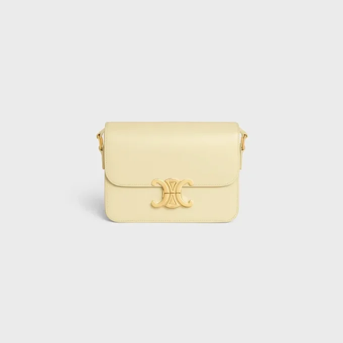 Borsa Teen Triomphe in pelle di vitello lucida Borsa Teen Triomphe in pelle di vitello lucida