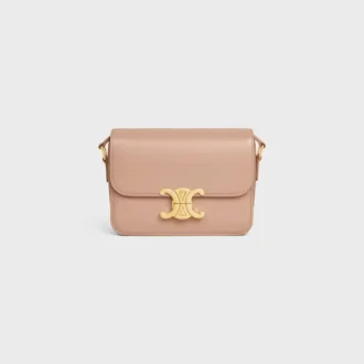 Borsa Teen Triomphe in pelle di vitello lucida