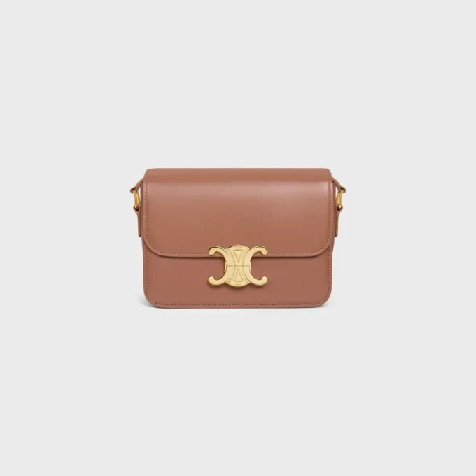 Borsa Teen Triomphe in pelle di vitello lucida Borsa Teen Triomphe in pelle di vitello lucida