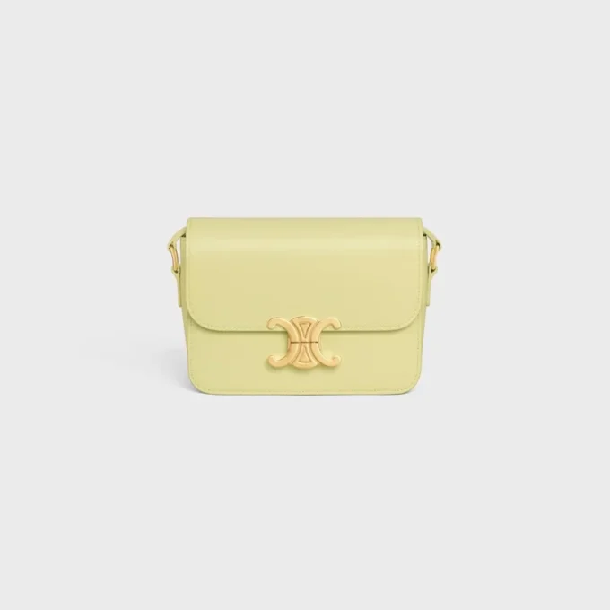 Borsa Teen Triomphe in pelle di vitello lucida Borsa Teen Triomphe in pelle di vitello lucida