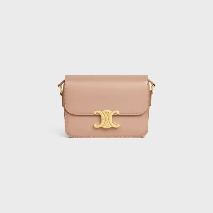 Borsa Teen Triomphe in pelle di vitello lucida Borsa Teen Triomphe in pelle di vitello lucida