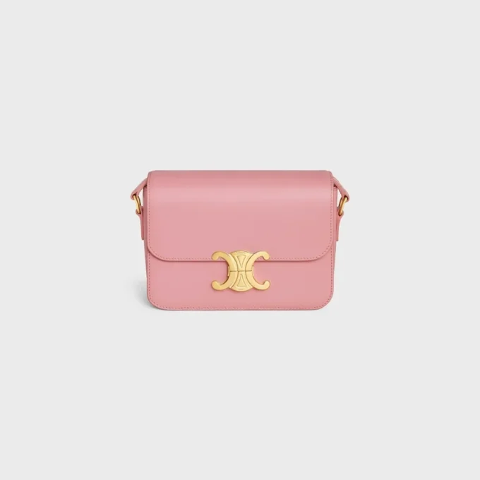 Borsa Teen Triomphe in pelle di vitello lucida Borsa Teen Triomphe in pelle di vitello lucida