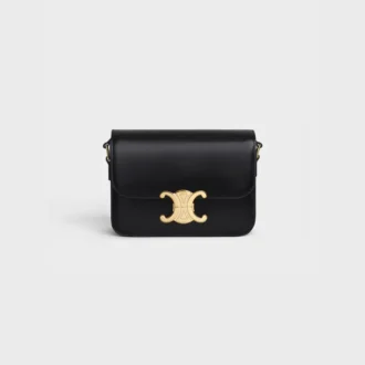 Borsa Teen Triomphe in pelle di vitello lucida