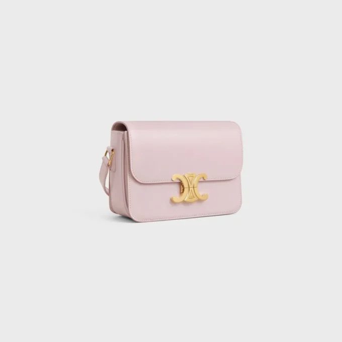 Borsa Teen Triomphe in pelle di vitello lucida Borsa Teen Triomphe in pelle di vitello lucida
