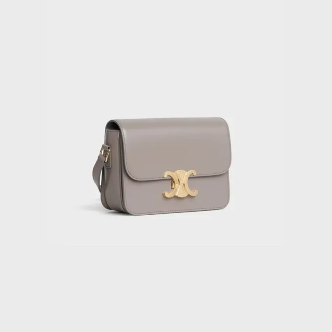 Borsa Teen Triomphe in pelle di vitello lucida Borsa Teen Triomphe in pelle di vitello lucida