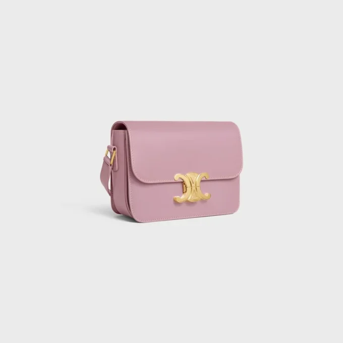 Borsa Teen Triomphe in pelle di vitello lucida Borsa Teen Triomphe in pelle di vitello lucida