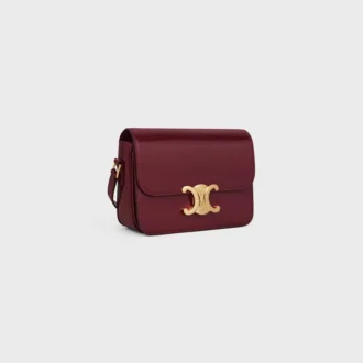 Borsa Teen Triomphe in pelle di vitello lucida