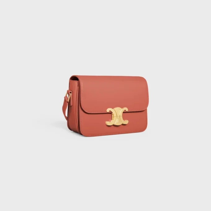 Borsa Teen Triomphe in pelle di vitello lucida Borsa Teen Triomphe in pelle di vitello lucida