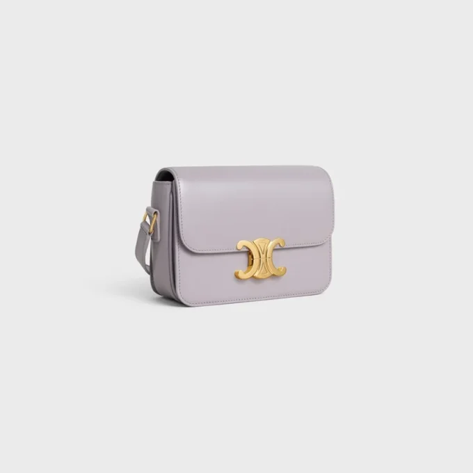 Borsa Teen Triomphe in pelle di vitello lucida