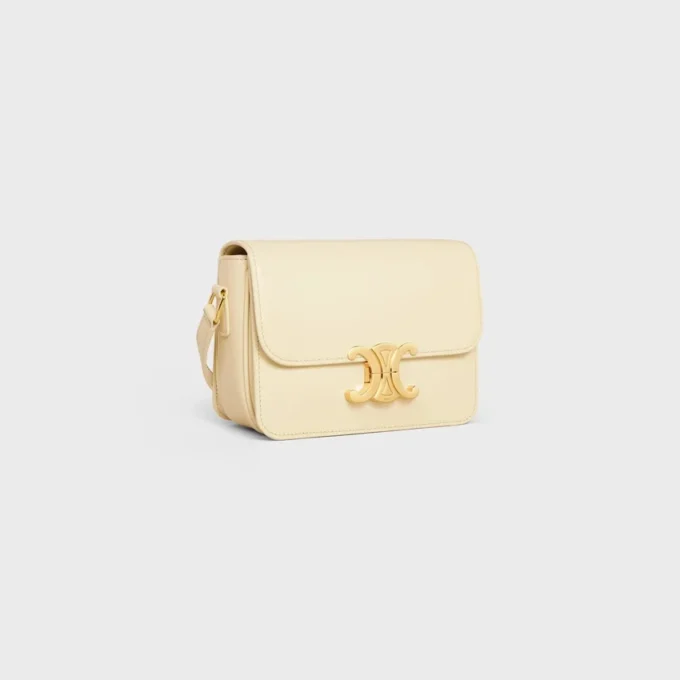 Borsa Teen Triomphe in pelle di vitello lucida Borsa Teen Triomphe in pelle di vitello lucida