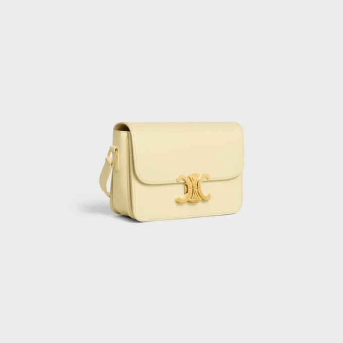 Borsa Teen Triomphe in pelle di vitello lucida Borsa Teen Triomphe in pelle di vitello lucida