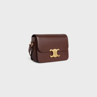 Borsa Teen Triomphe in pelle di vitello lucida Borsa Teen Triomphe in pelle di vitello lucida