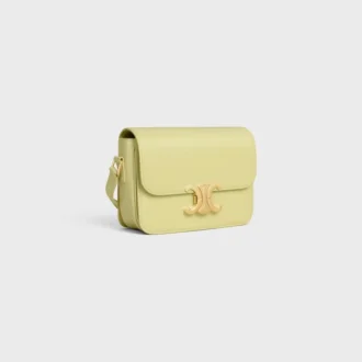 Borsa Teen Triomphe in pelle di vitello lucida Borsa Teen Triomphe in pelle di vitello lucida