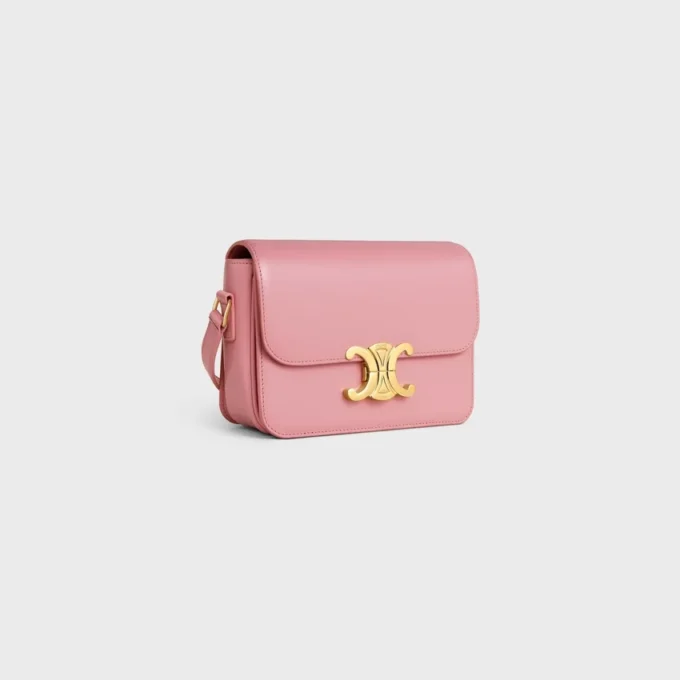 Borsa Teen Triomphe in pelle di vitello lucida Borsa Teen Triomphe in pelle di vitello lucida