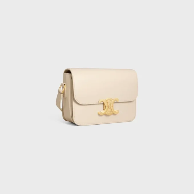 Borsa Teen Triomphe in pelle di vitello lucida Borsa Teen Triomphe in pelle di vitello lucida