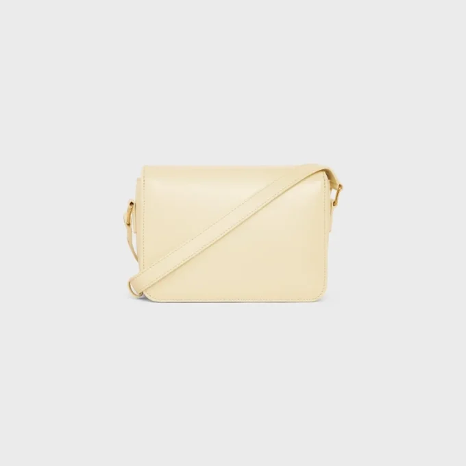 Borsa Teen Triomphe in pelle di vitello lucida Borsa Teen Triomphe in pelle di vitello lucida