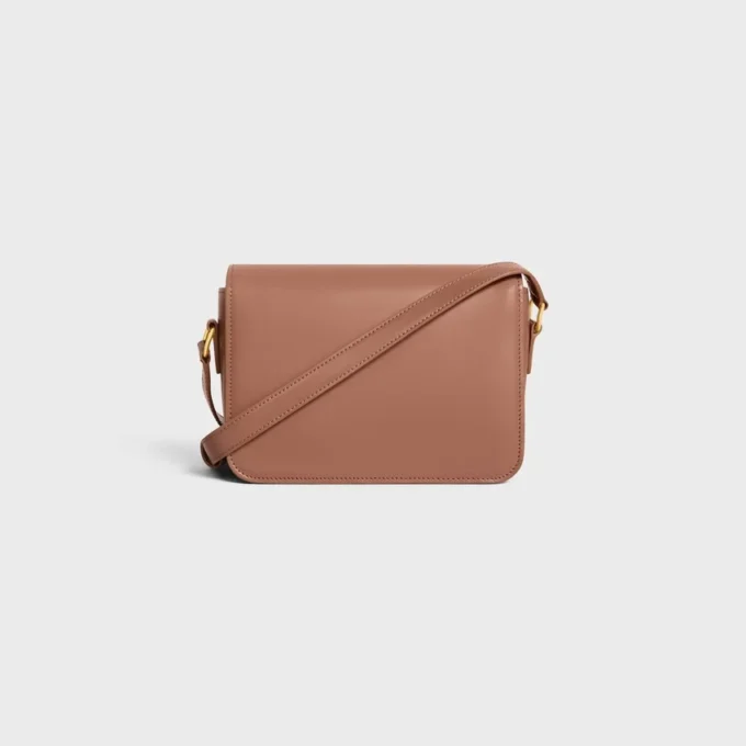 Borsa Teen Triomphe in pelle di vitello lucida Borsa Teen Triomphe in pelle di vitello lucida