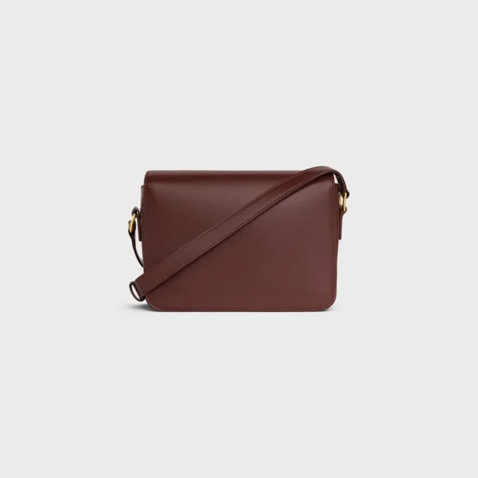 Borsa Teen Triomphe in pelle di vitello lucida Borsa Teen Triomphe in pelle di vitello lucida