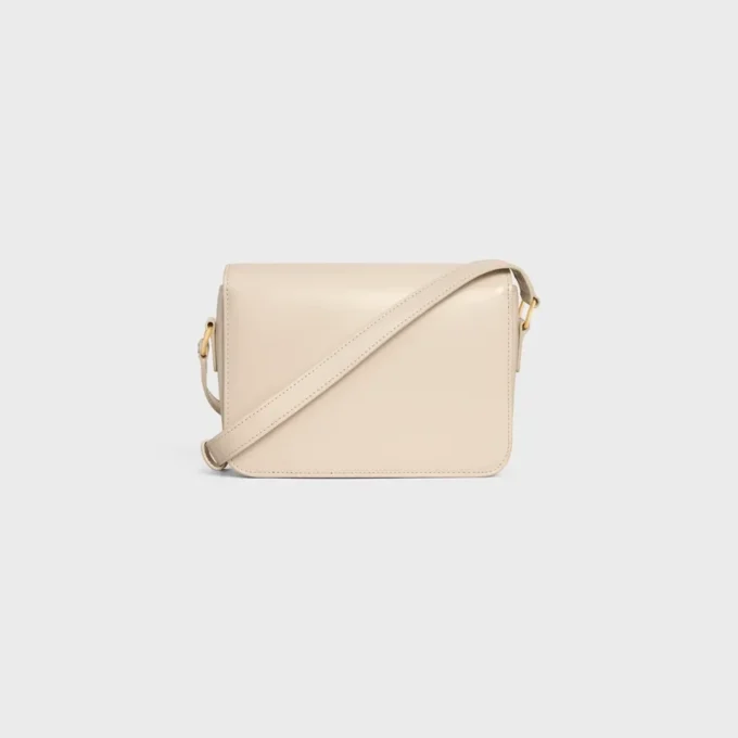 Borsa Teen Triomphe in pelle di vitello lucida Borsa Teen Triomphe in pelle di vitello lucida