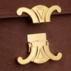 Borsa Teen Triomphe in pelle di vitello nabuk martellata Borsa Teen Triomphe in pelle di vitello nabuk martellata