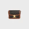 Borsa Teen Triomphe in Triomphe Canvas e pelle di vitello Borsa Teen Triomphe in Triomphe Canvas e pelle di vitello
