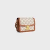 Borsa Teen Triomphe in Triomphe Canvas e pelle di vitello Borsa Teen Triomphe in Triomphe Canvas e pelle di vitello