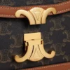 Borsa Teen Triomphe in Triomphe Canvas e pelle di vitello Borsa Teen Triomphe in Triomphe Canvas e pelle di vitello