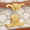 Borsa Teen Triomphe in Triomphe Canvas e pelle di vitello Borsa Teen Triomphe in Triomphe Canvas e pelle di vitello