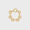 Bracciale CELINE Charms Heritage Chunky in ottone con finitura dorata Bracciale CELINE Charms Heritage Chunky in ottone con finitura dorata