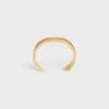 Bracciale CELINE Ribbon Small in ottone con finitura dorata Bracciale CELINE Ribbon Small in ottone con finitura dorata