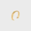 Bracciale CELINE Ribbon Small in ottone con finitura dorata Bracciale CELINE Ribbon Small in ottone con finitura dorata