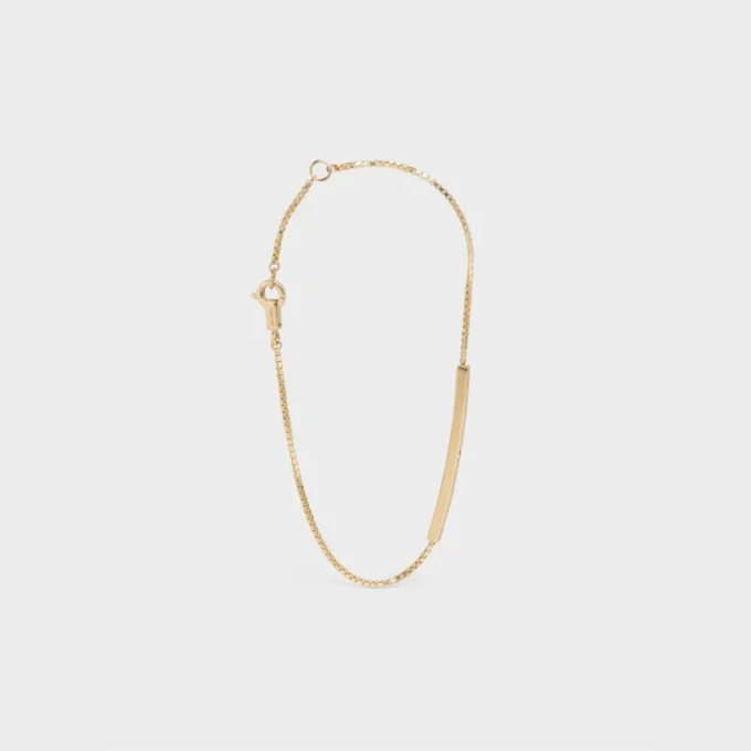 Bracciale dritto CELINE Sentimental in oro giallo e diamanti Bracciale dritto CELINE Sentimental in oro giallo e diamanti
