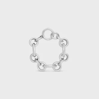 Bracciale Heritage Chunky con ciondoli in ottone con finitura al rodio Bracciale Heritage Chunky con ciondoli in ottone con finitura al rodio