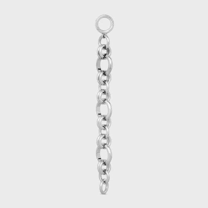 Bracciale Heritage Chunky con ciondoli in ottone con finitura al rodio Bracciale Heritage Chunky con ciondoli in ottone con finitura al rodio