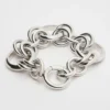 Bracciale Heritage Chunky con ciondoli in ottone con finitura al rodio Bracciale Heritage Chunky con ciondoli in ottone con finitura al rodio