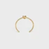 Bracciale Knot extra-sottile in ottone con finitura dorata Bracciale Knot extra-sottile in ottone con finitura dorata
