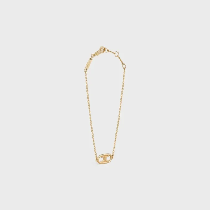 Bracciale Maillon Triomphe in oro giallo