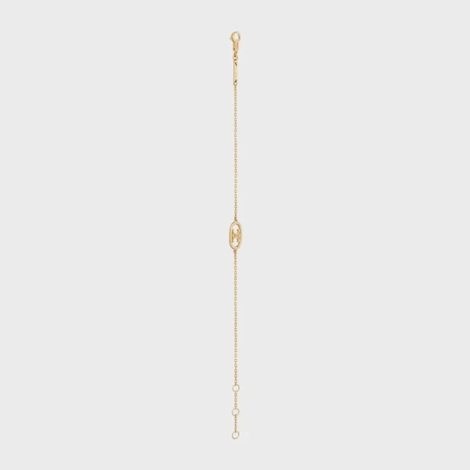 Bracciale Maillon Triomphe in oro giallo