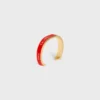 Bracciale rigido CELINE Ribbon Small in smalto e ottone con finitura dorata Bracciale rigido CELINE Ribbon Small in smalto e ottone con finitura dorata