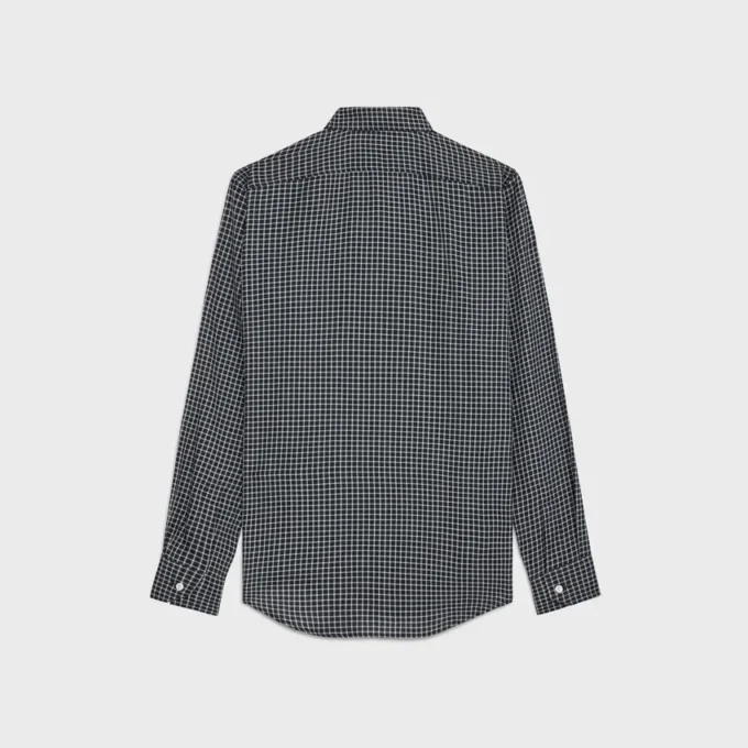 Camicia ampia in cotone a quadri Camicia ampia in cotone a quadri