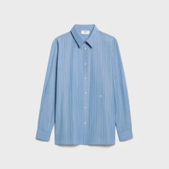 Camicia Classic in popeline di cotone a righe