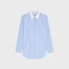Camicia Classic in popeline di cotone a righe Camicia Classic in popeline di cotone a righe